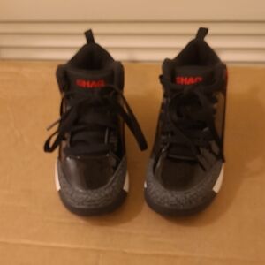 Shaq Kids Black and Gray Sneakers